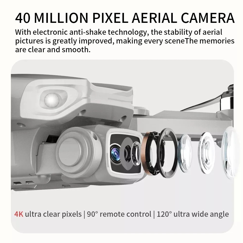 Drone L900 Pro 4K Professional - Drone Gimbal Brushless ulasan dan harga