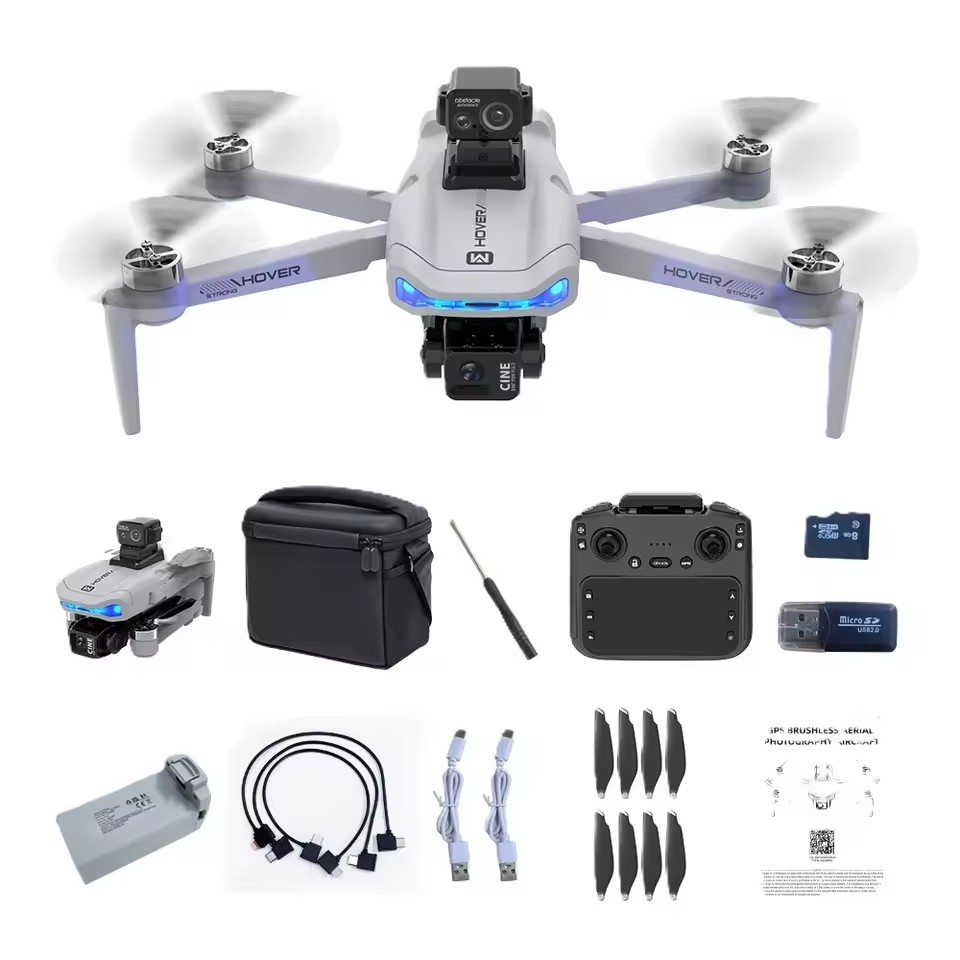 2KM Three-Axis Gimbal Drone 8K - Drone Gimbal Brushless ulasan dan harga
